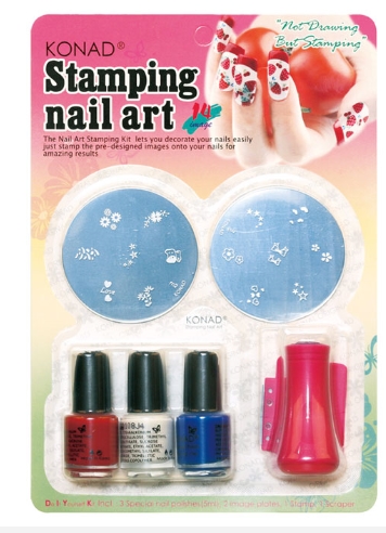 KONAD Stamping Nail Art Kit_C Set